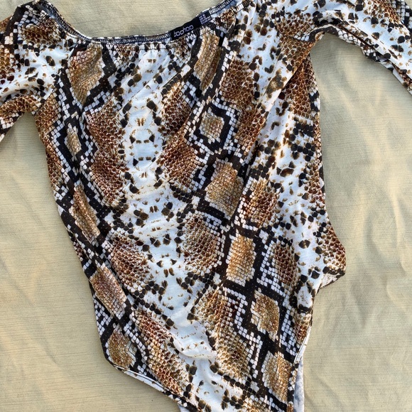 Snake print bodysuit - Picture 4 of 4